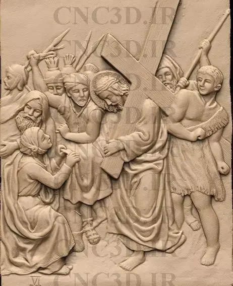 The crucifixion of Jesus Christ- Part 2 3D print model