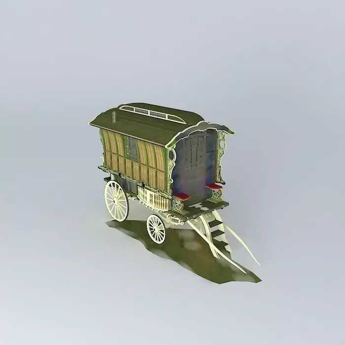 Romany Caravan LEDGE Excec Style Free 3D model