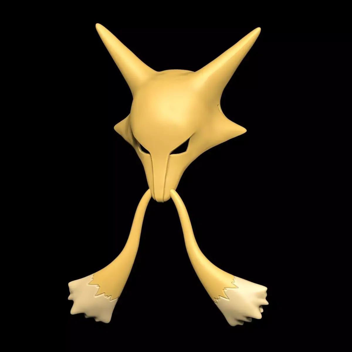 Pokemon Abra Kadabra mask 3D print model