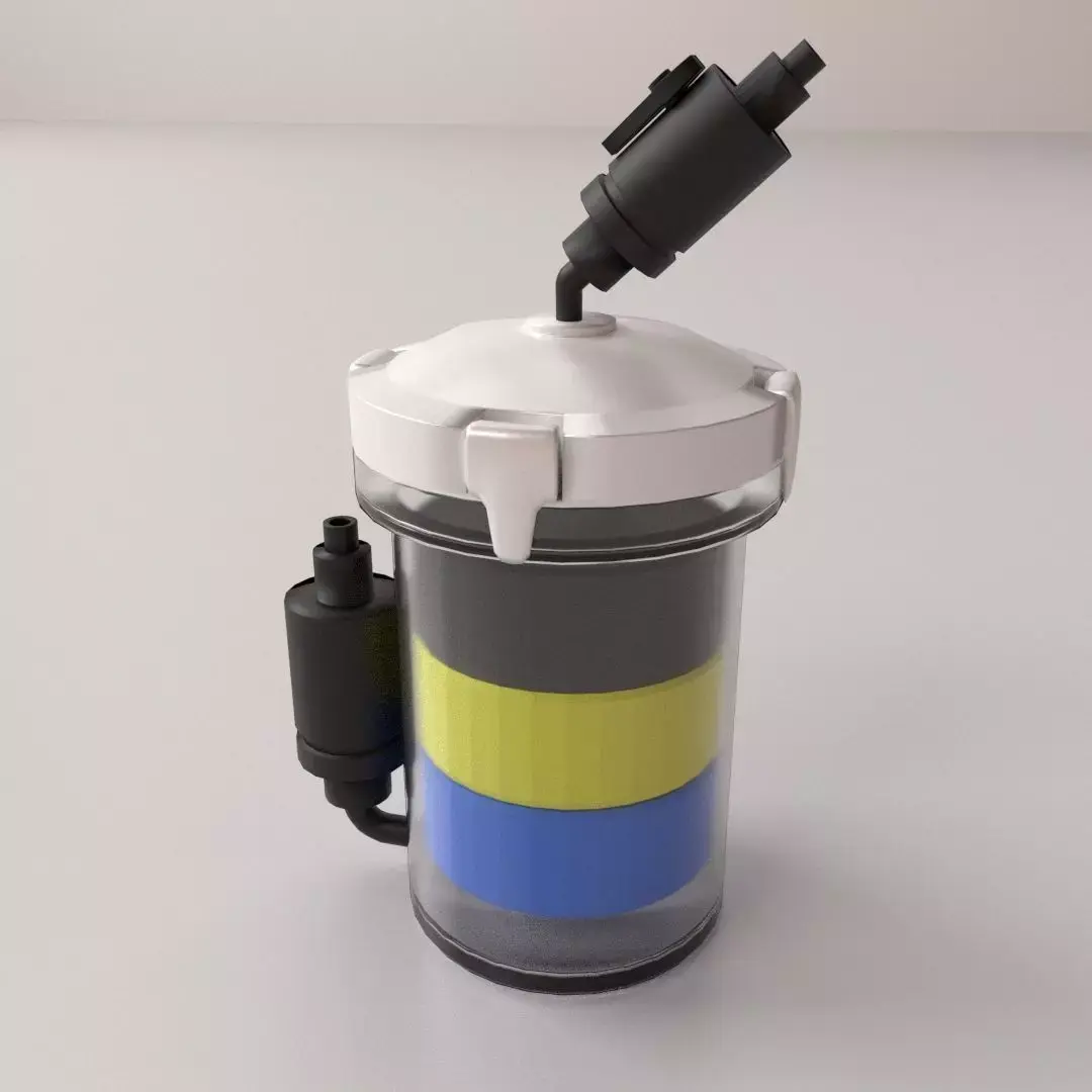 Canister Filter 3D model