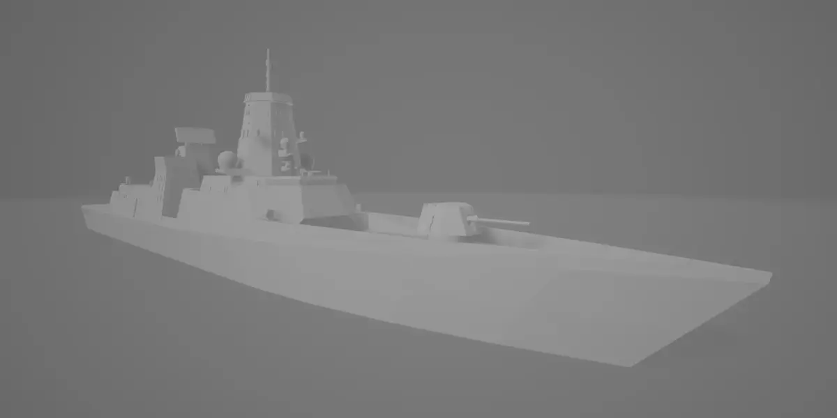 Cruiser Independence Class 3d printing 1-700 scale 3D print model