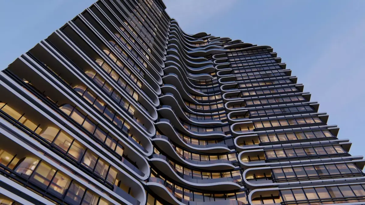 Residential Tower2 3D model