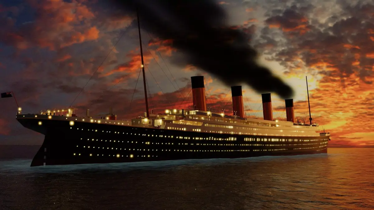 RMS TITANIC SHIP 3D model