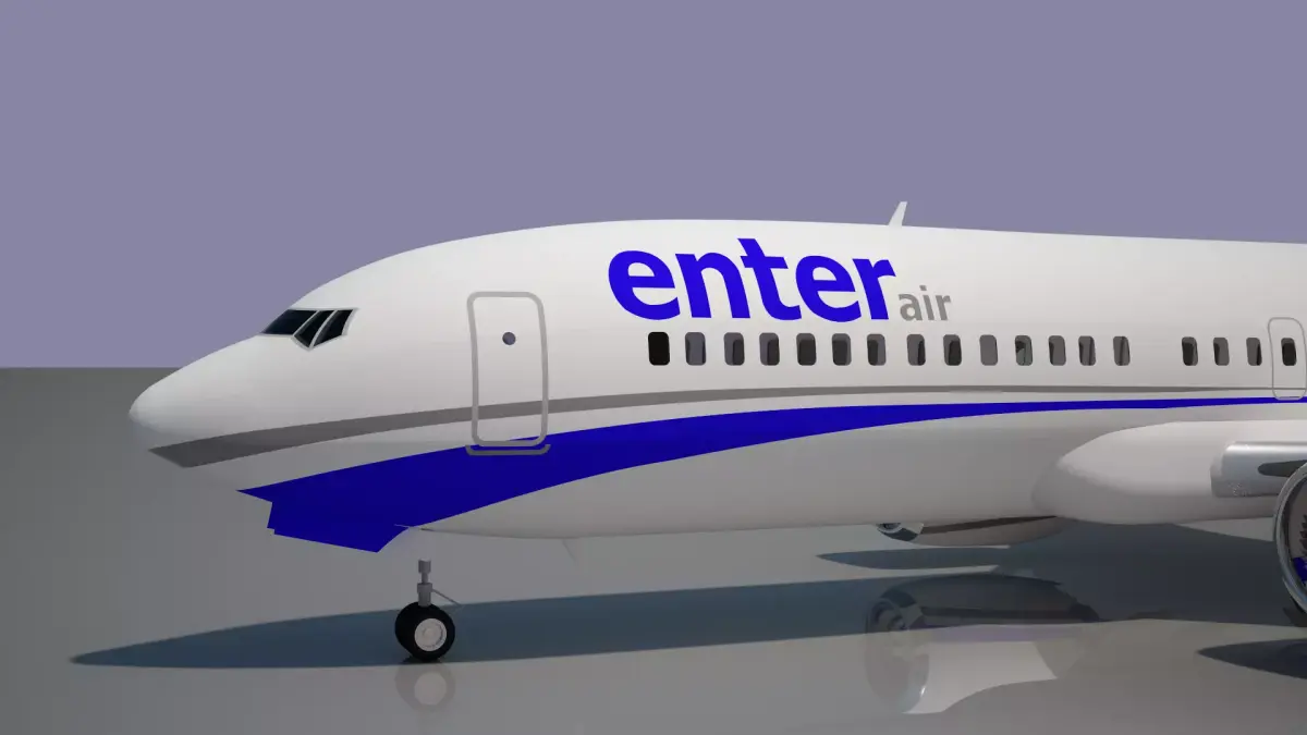 Enter AIr Boeing 737 max 8 3D model