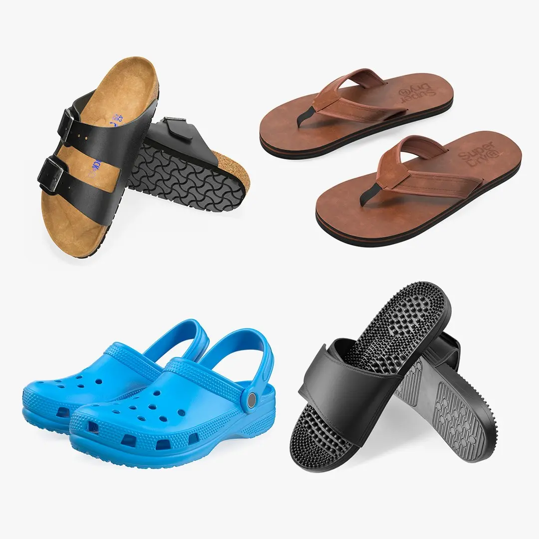 Men Sandals Collection 2 3D model
