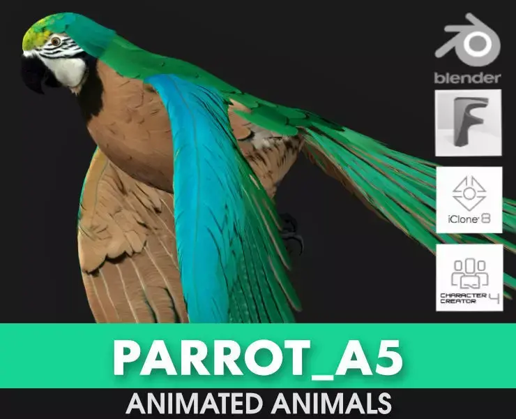 Parrot A5 3D model