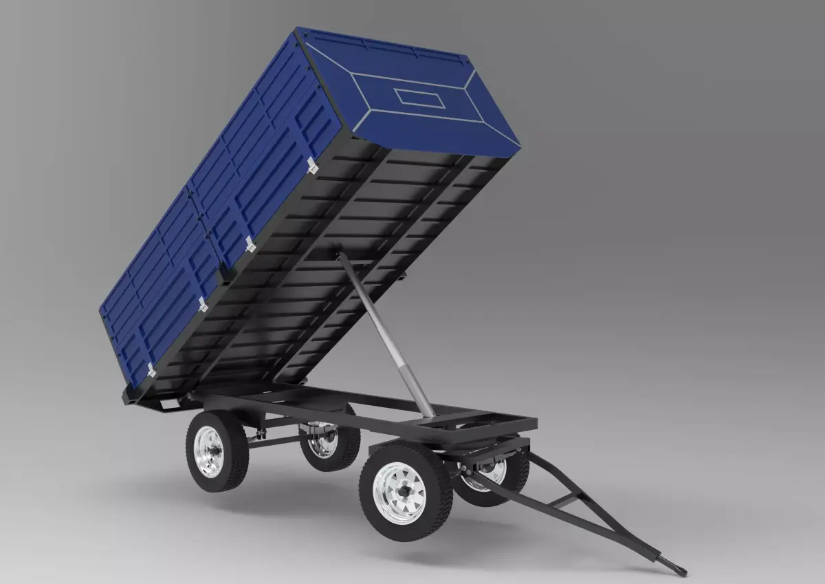 Tractor Trailer 3D model