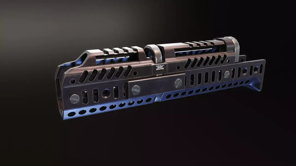 Zenitco Sport 1 Handguard Low-poly 3D model