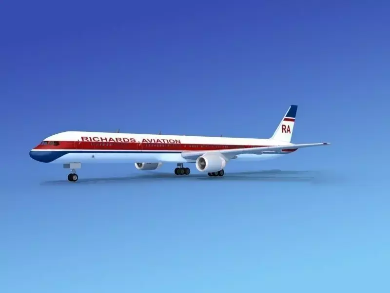 Boeing 757-300 Richards Aviation 3D model
