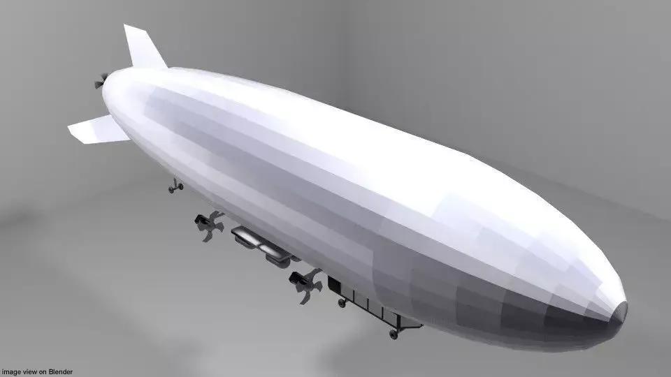 Zeppelin - Classic 3D model