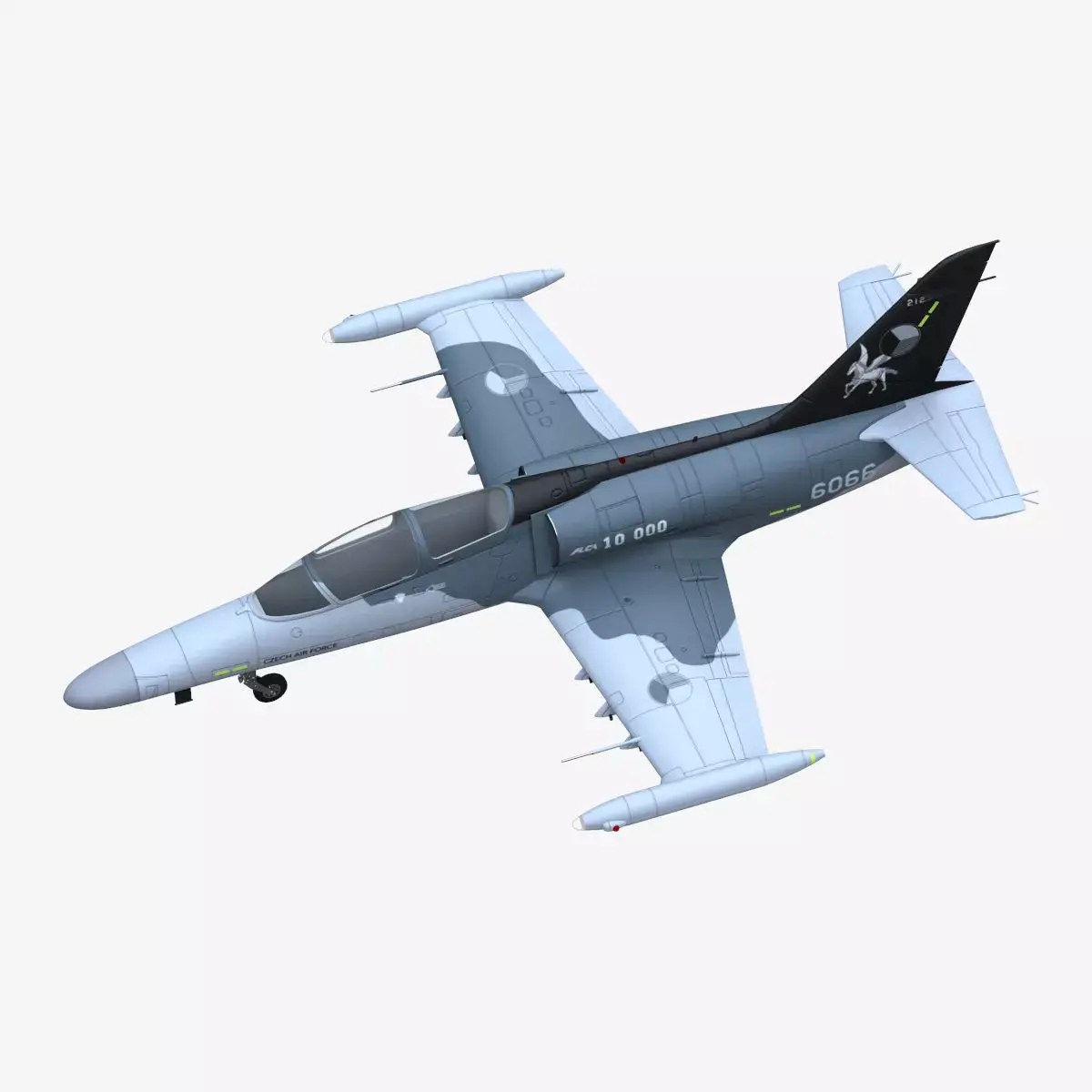 Aero L-159A ALCA Free low-poly 3D model