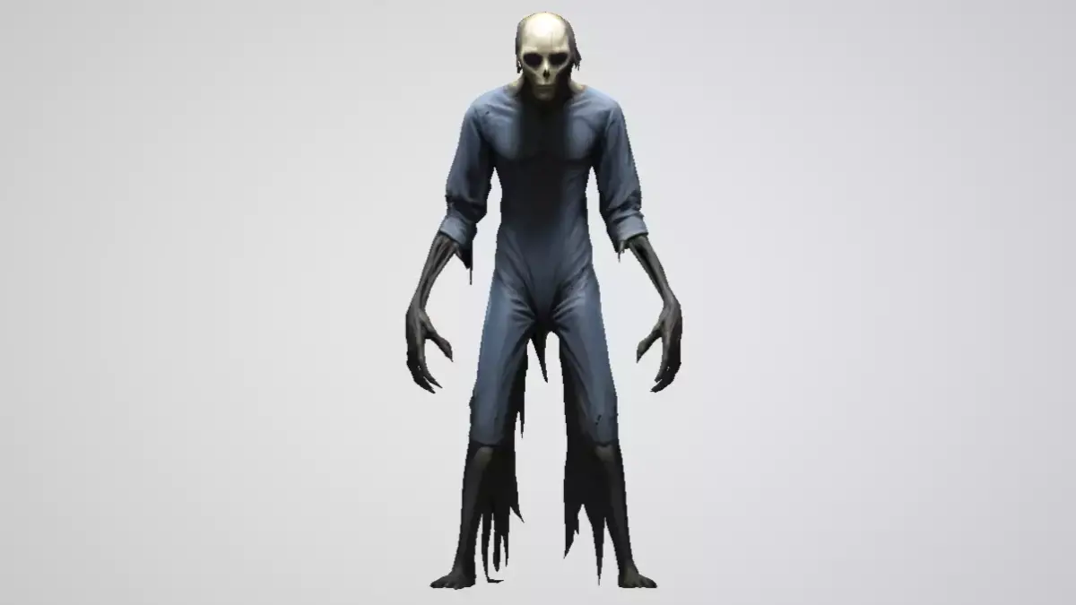 Shadow Stalker Low-poly 3D model