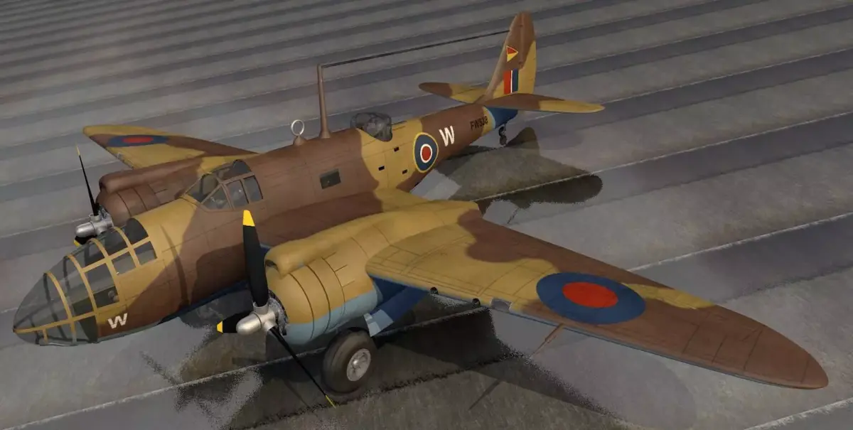 Martin 187 Baltimore Mk-3 - A-30 3D model