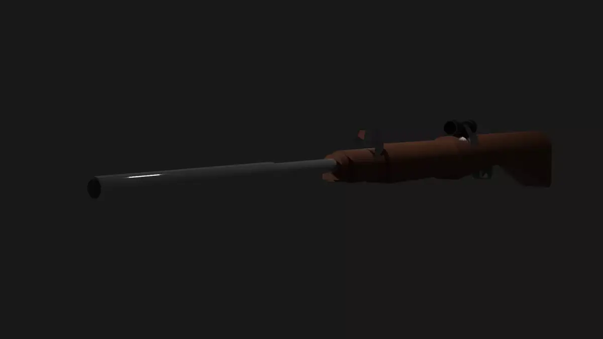 guns rigged Free 3D model
