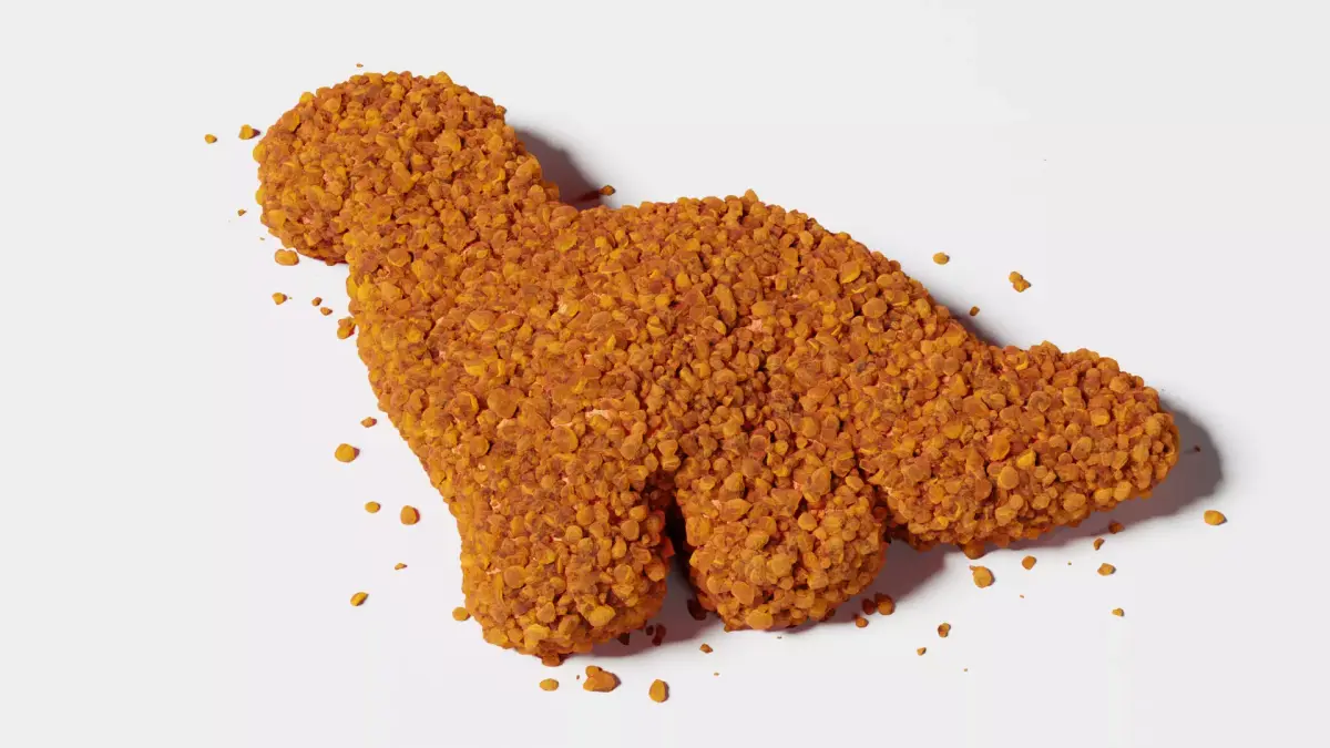Dino Nugget Free 3D model