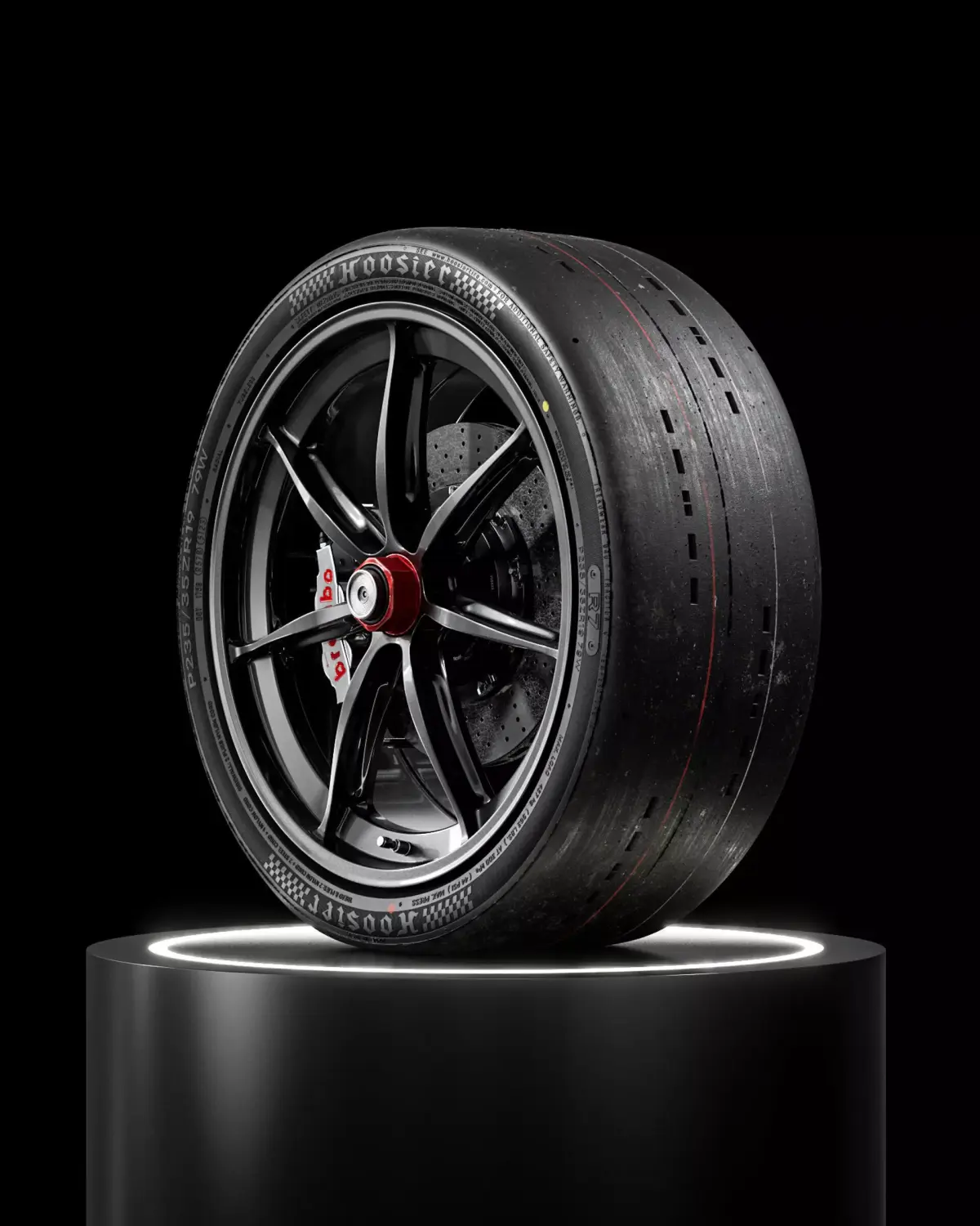 Hoosier R7 235 35 ZR19 3D model