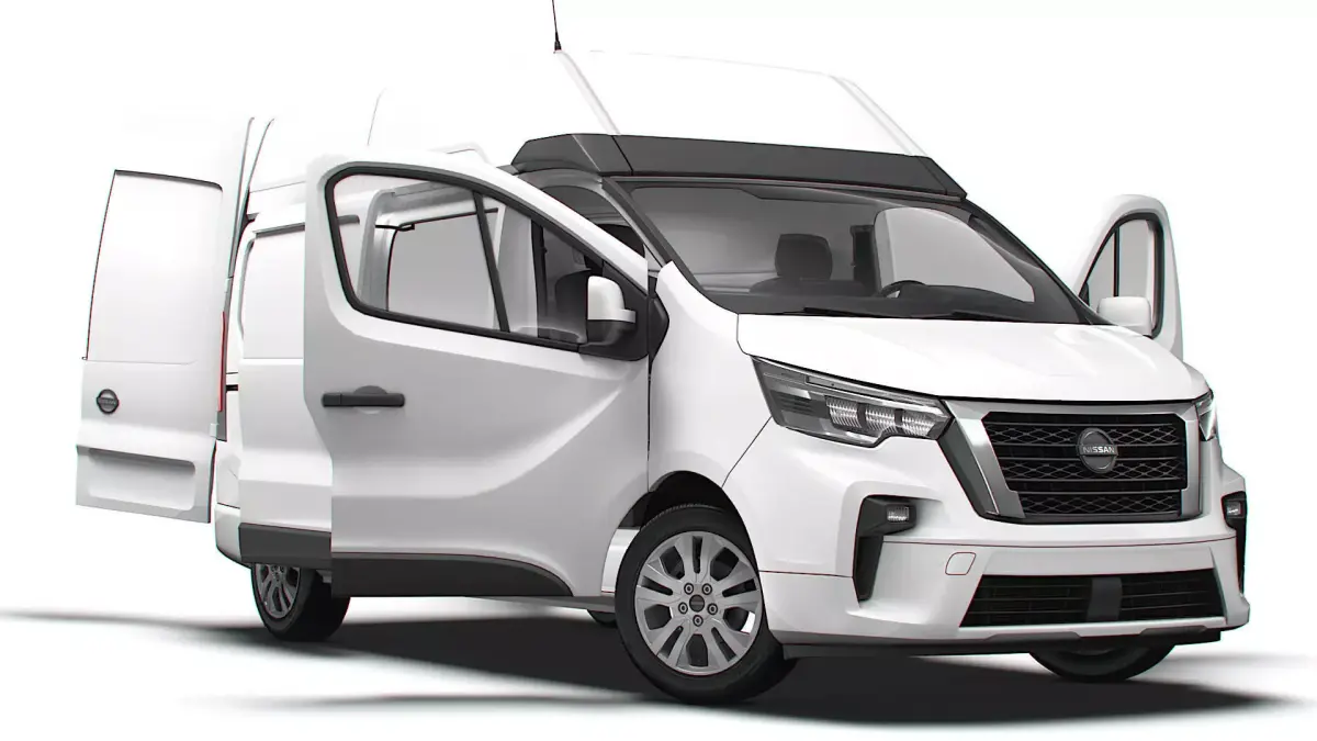 Nissan Primastar Van L2H2 HQInterior 2026 3D model