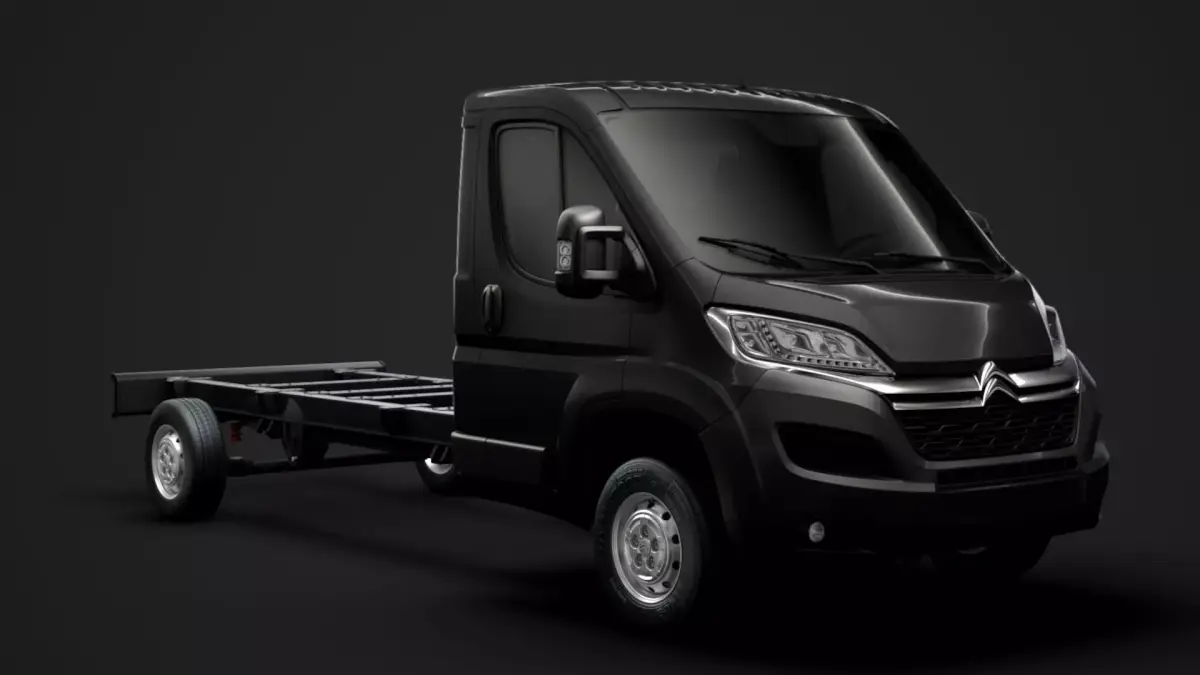Citroen Jumper Relay Chassis Truck Single Cab 4300WB 2020 3D model