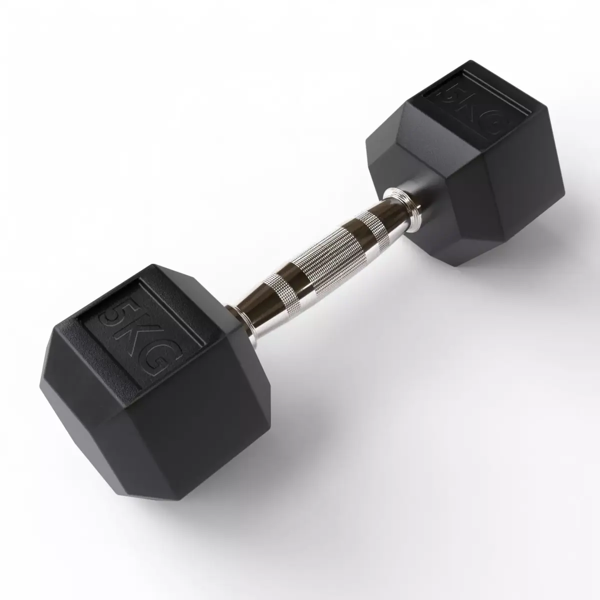 Precision Hex Dumbbell  5kg Steel Strength 3D print model purchase