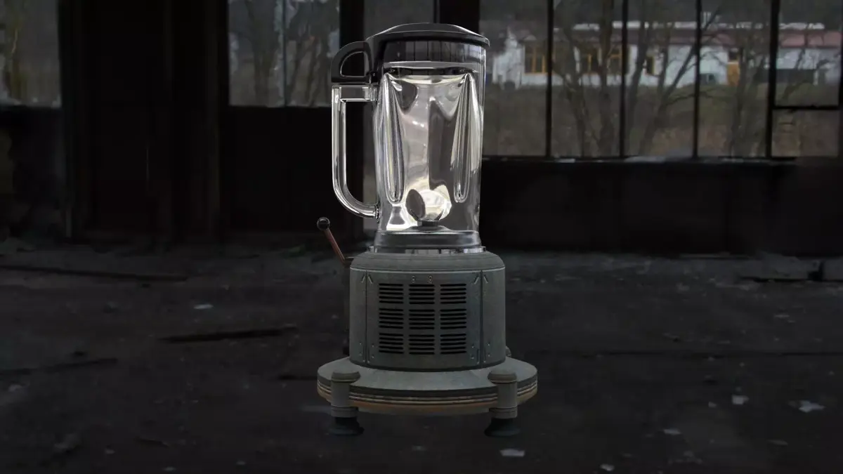 sci fi blender Free 3D model