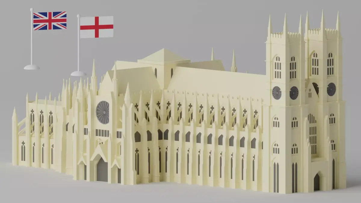 Westminster Abbey UK London 3D model