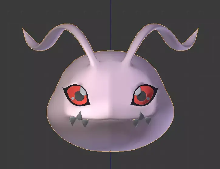 Digimon - Koromon Low-poly 3D model