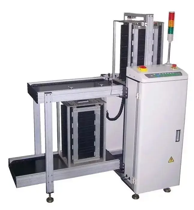 PCB Magazine SMT Loader and Unloader with Auto Pick and Place 3D model