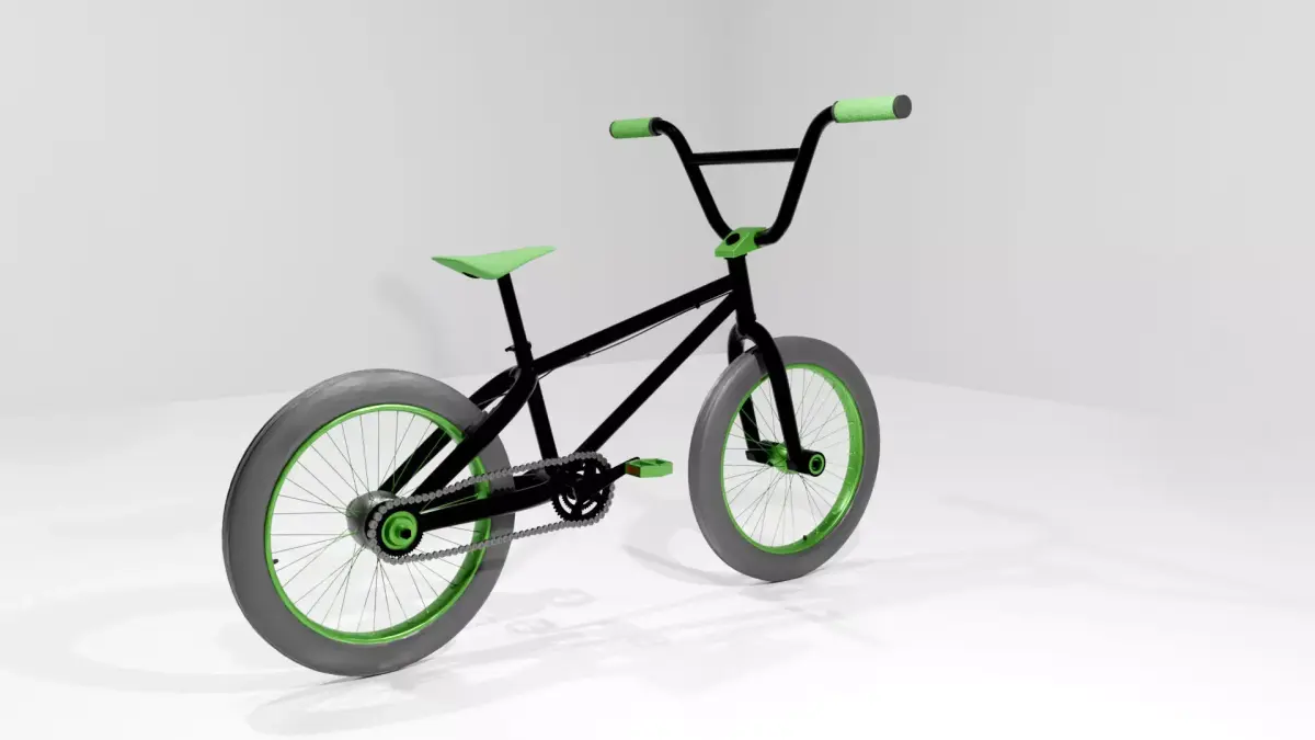 Realistic BMX Bike 3D Model 3D model