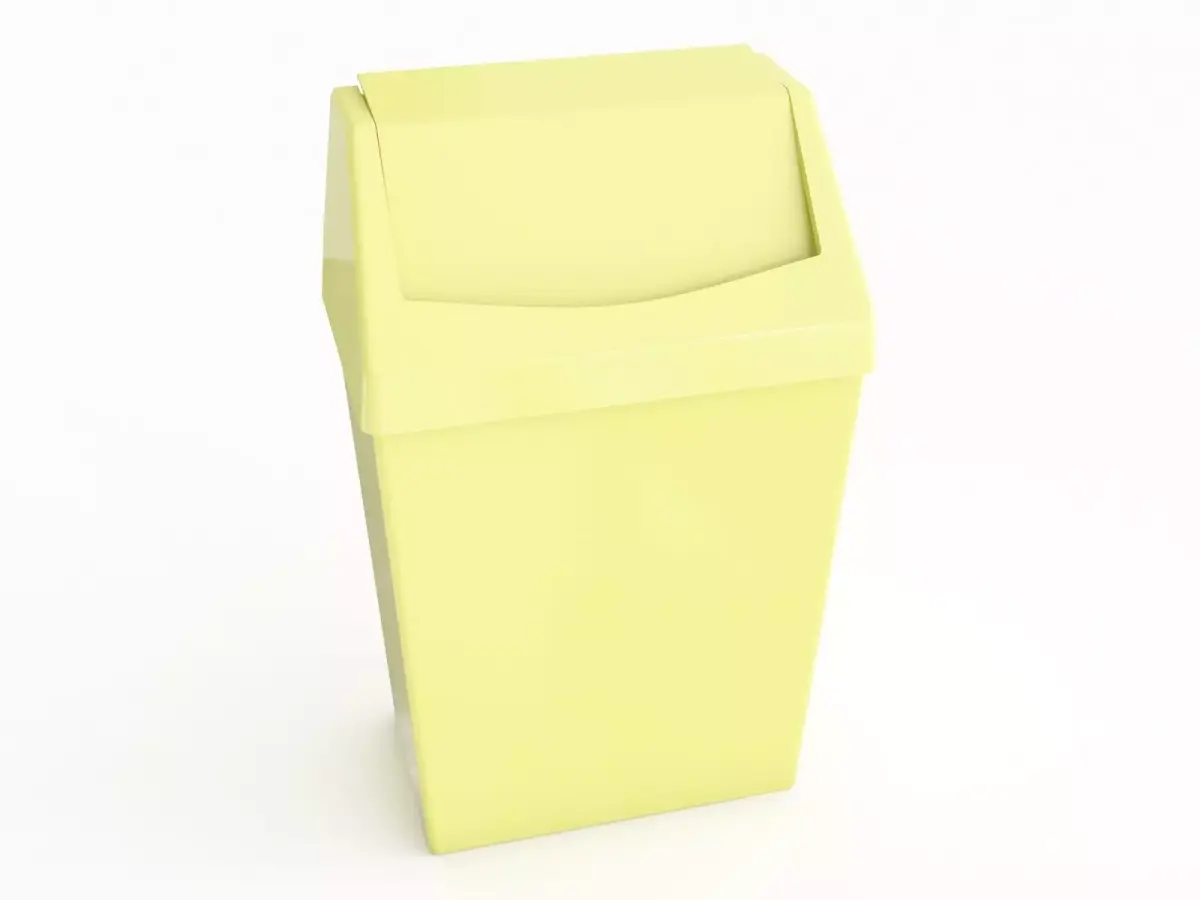 Trash can 15 3D model