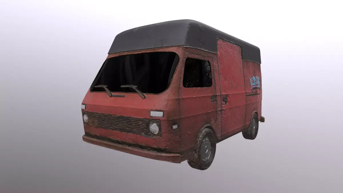 Volkswagen LT1 3D model