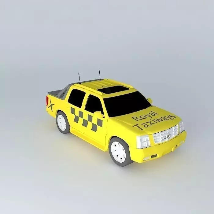 Royal Taxiways Cadillac Escalade EXT Free 3D model