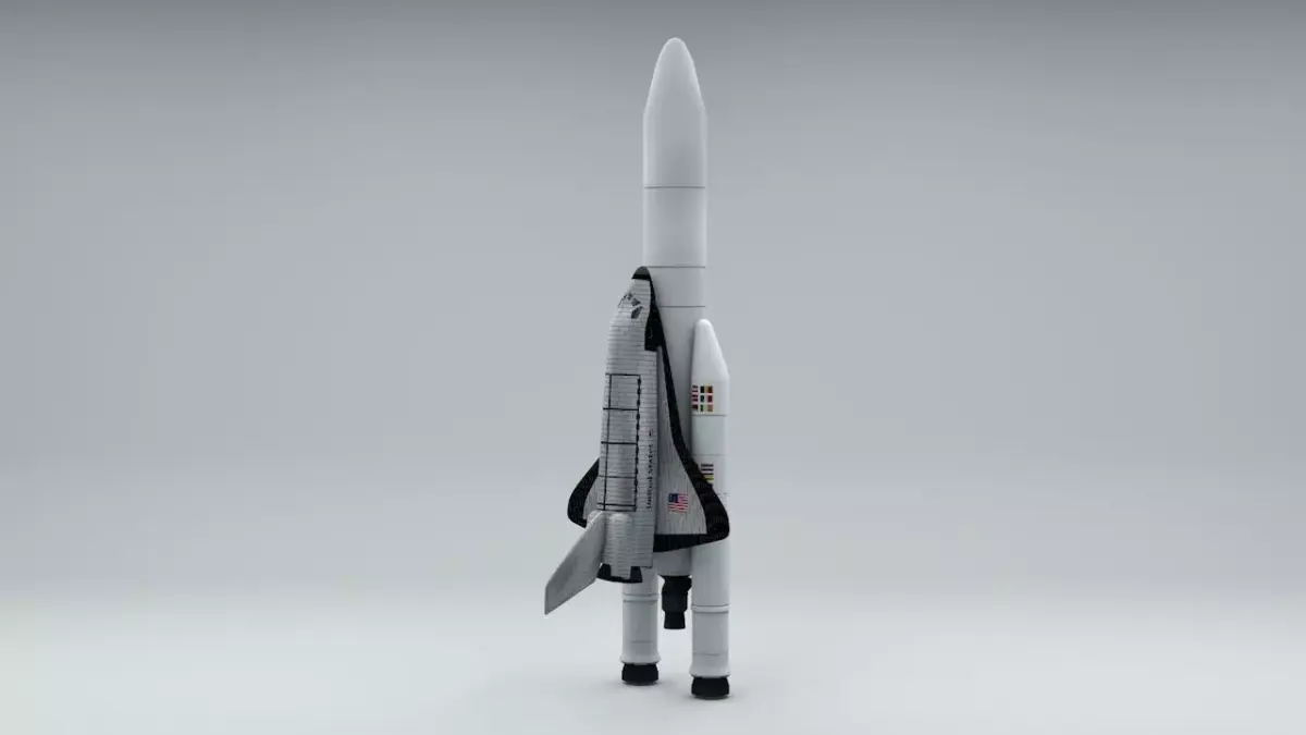 Space Shuttle 3D model get