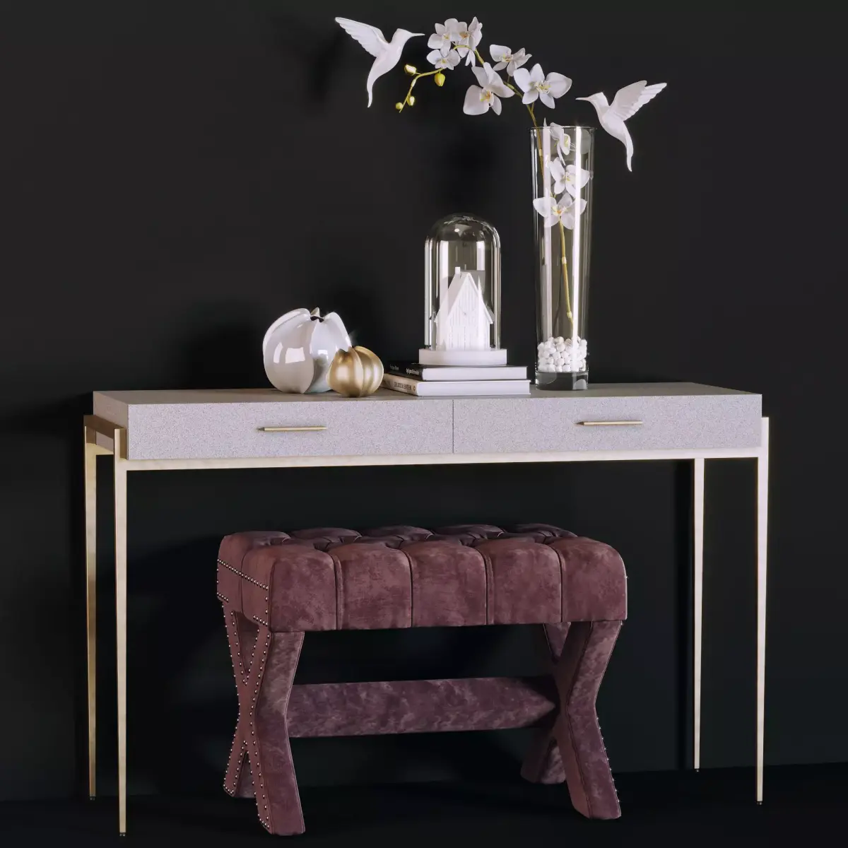 Consol Louvrehome Montgomery BD-227400 3D model