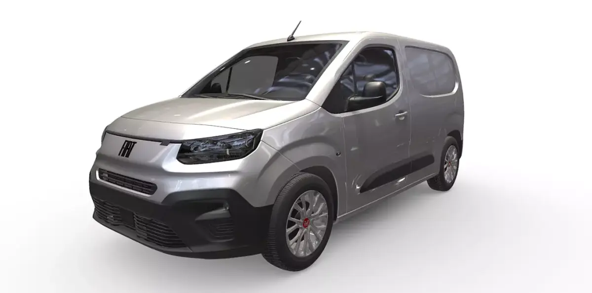 Fiat Doblo Van 2024 3D model