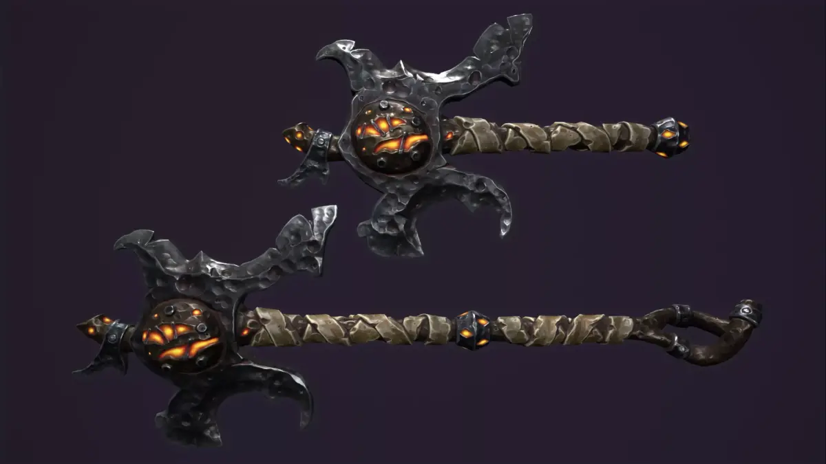 Brute poleaxe Free 3D model