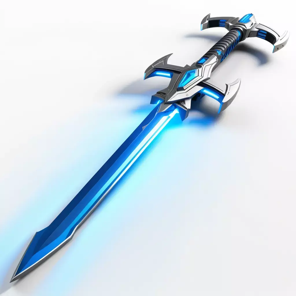 Futuristic Energy Sword 3D Model 3D model
