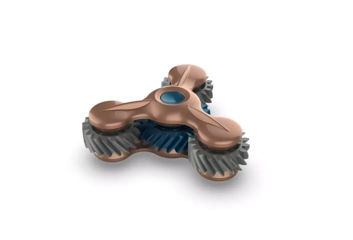 Gear Fidget Spinner 3D print model
