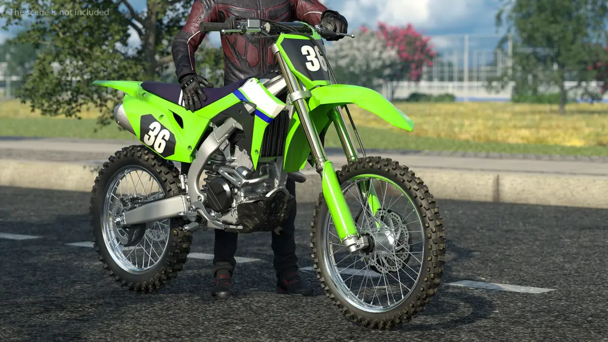 Motocross Bike Generic 3D model