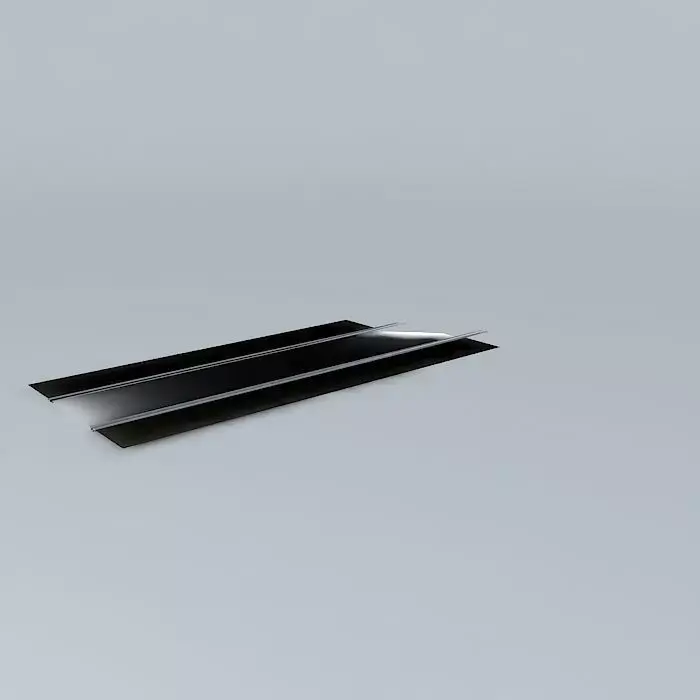 Eco Rail Roadway Rail/Tram Track Straight Old Steam Days Free 3D model
