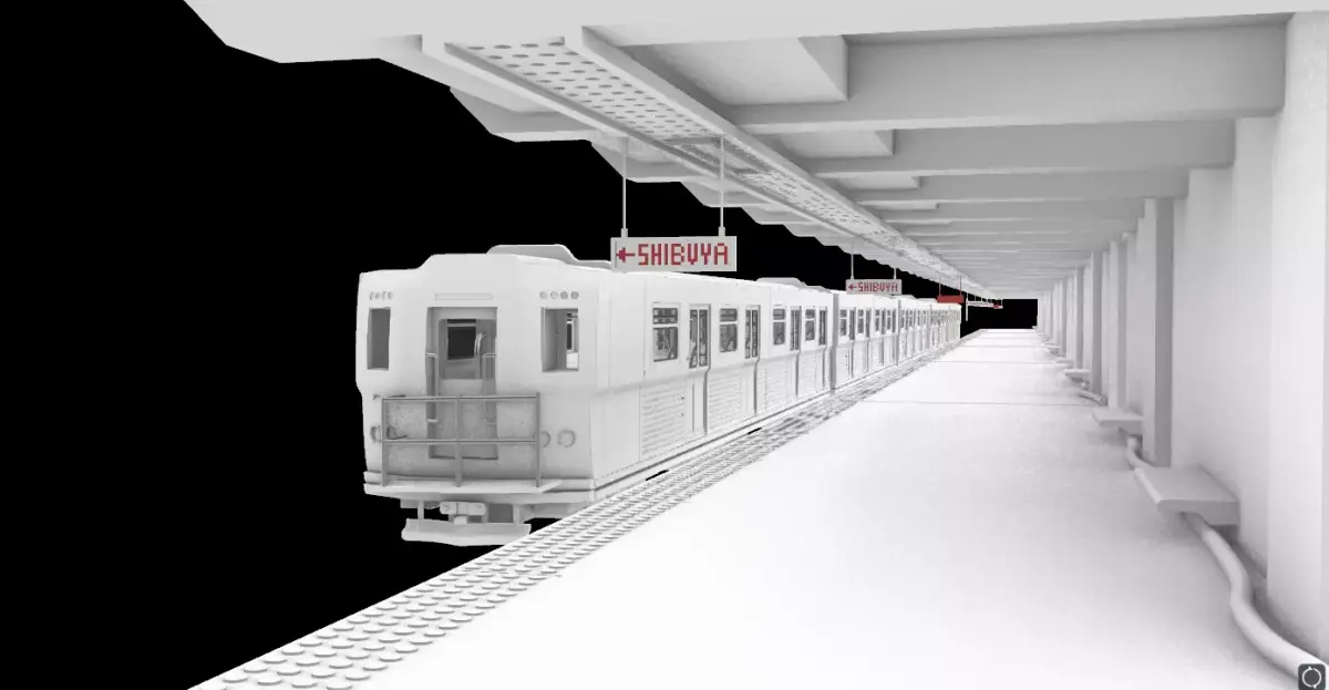 Train - 3D model 3D model