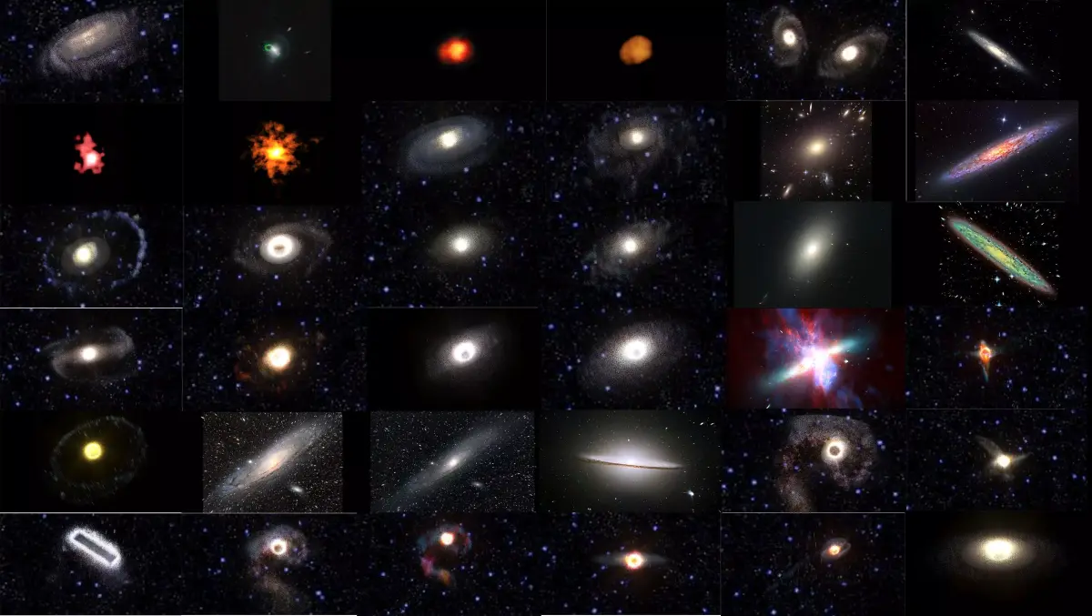 Galaxies Collection 3D model