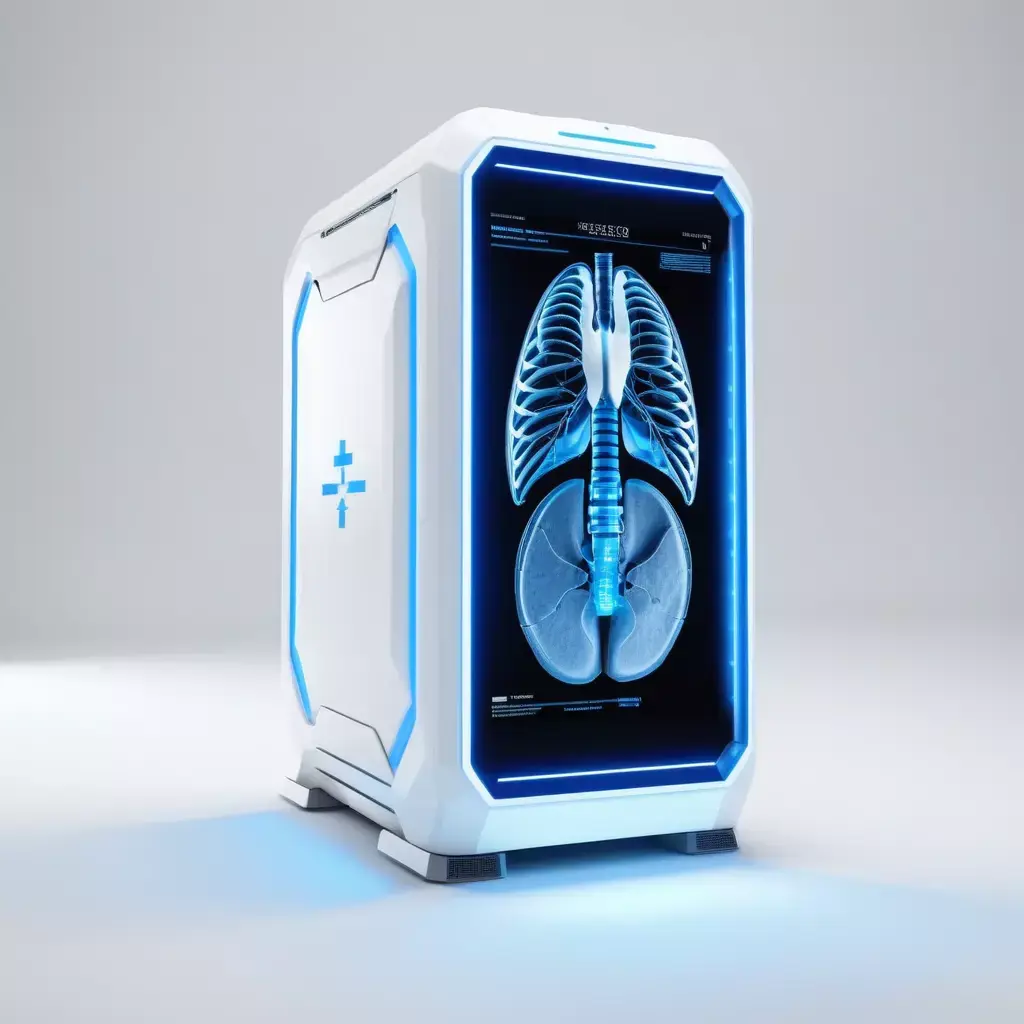 SciFi Medical Diagnostic Machine 3D model