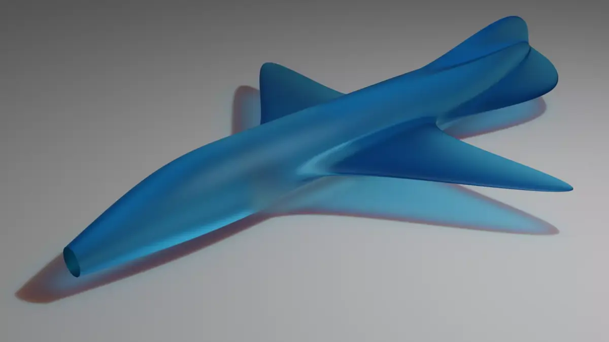 FreeForm Rocket 3D model