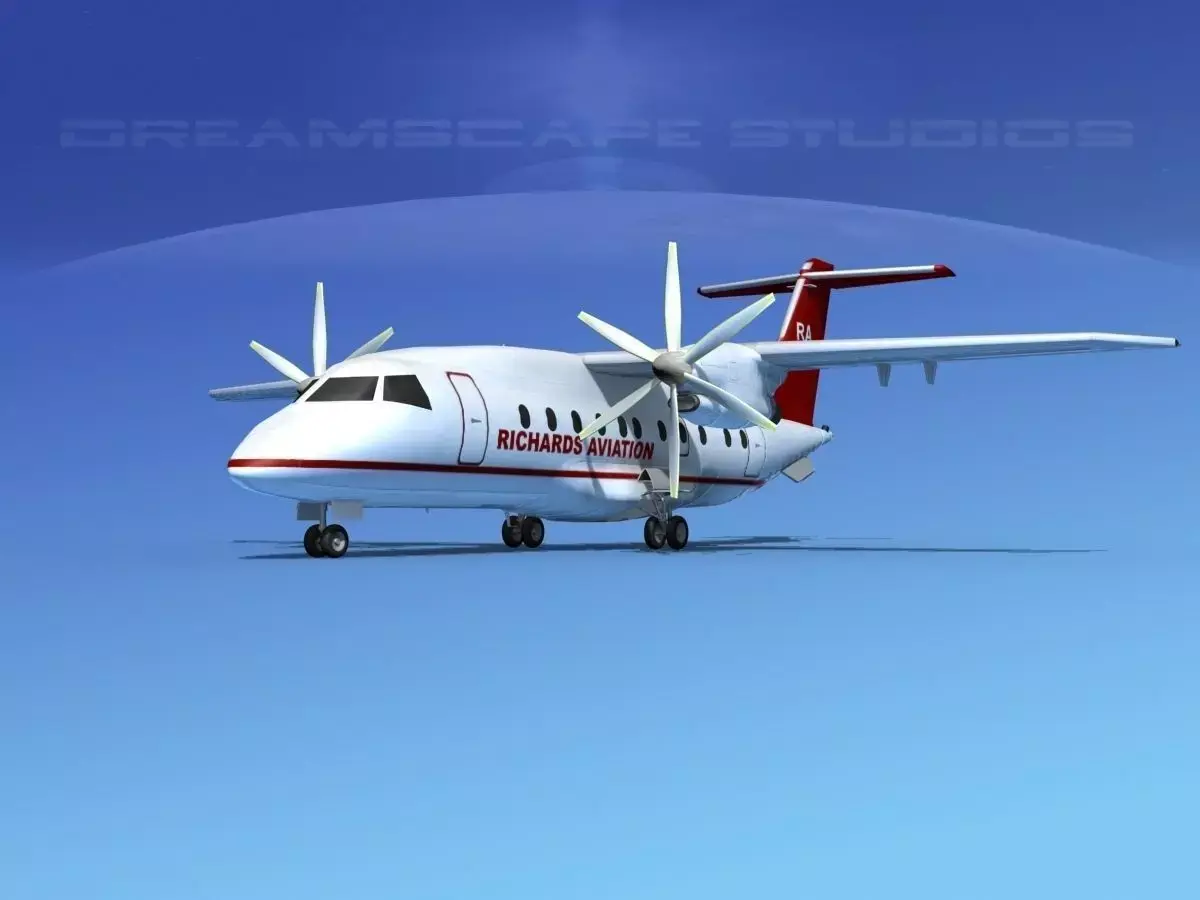 Dornier Do-328-130 Richards Aviation 3D model