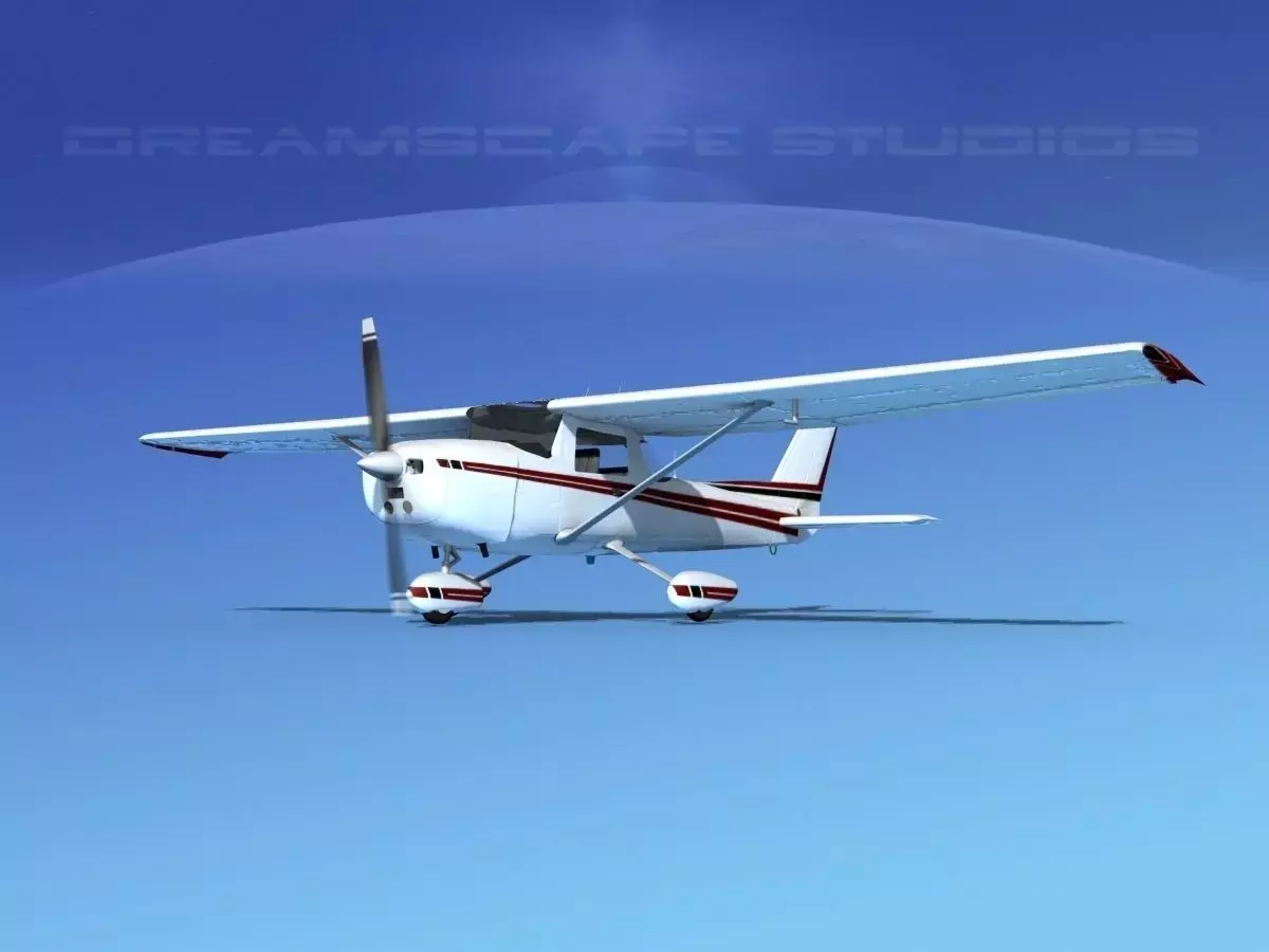 Cessna C152 Aerobat V05 3D model