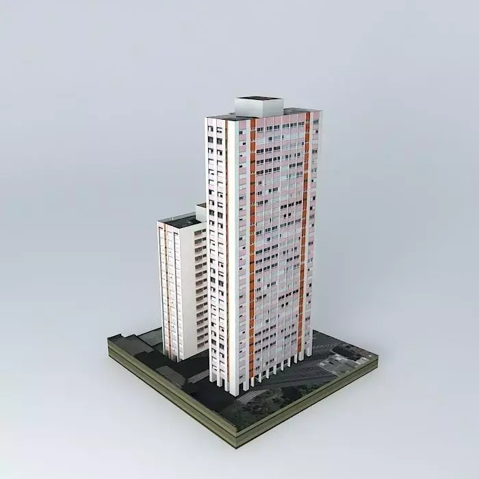 Empire Building Blocks A and B Free 3D model