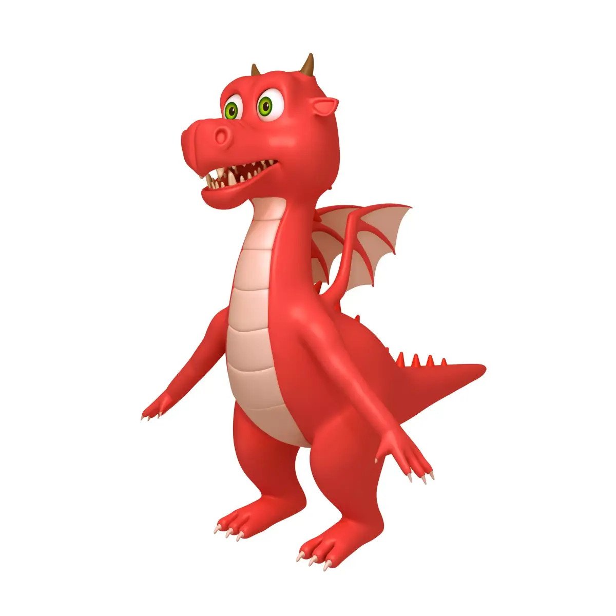Dragon Cartoon 3D model buy