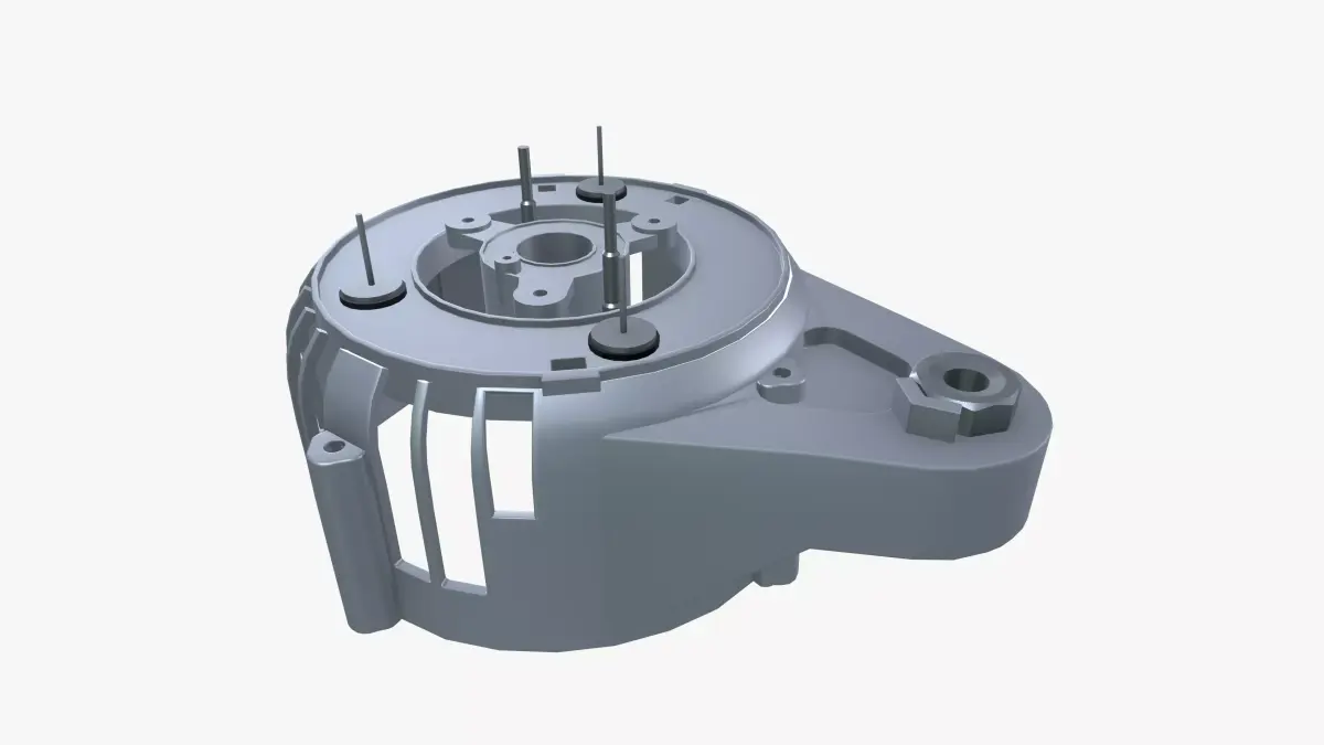 Alternator diode Low-poly 3D model