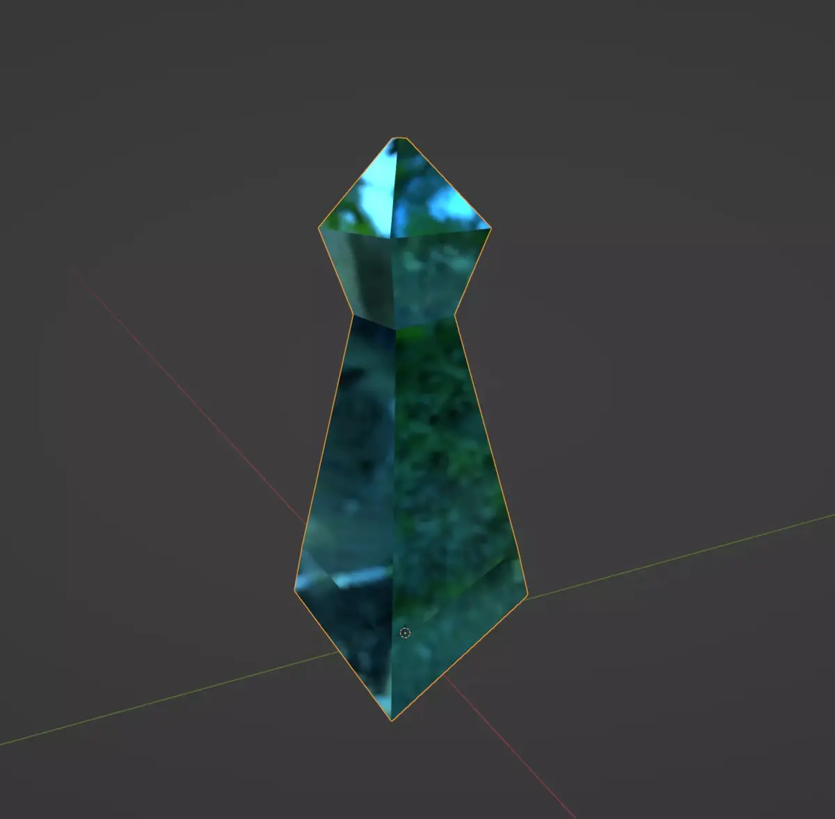T1-Pawn crystal necktie Free 3D print model