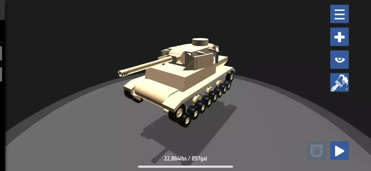 Panzer IV G with plates 3D print model